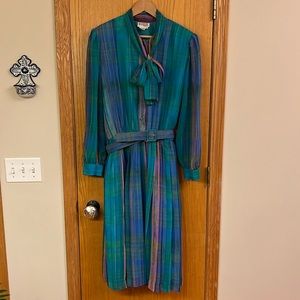 80s Retro Dress. Think Dolly in 9 to 5 / JCPenny Photoshoot. Like new size 10
